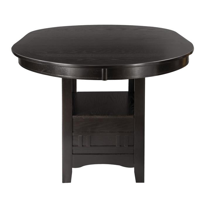 Junipero Round / Oval Counter Height Table with Storage Base - Furniture 4 Less Outlet (Salinas,CA)