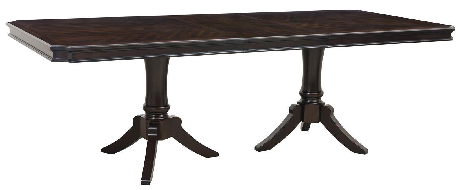 Marston Rectangular Dining Table in Dark Cherry 2615DC-96 - Furniture 4 Less Outlet (Salinas,CA)