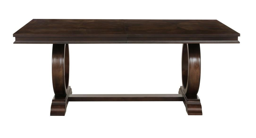 Oratorio Dining Table in Dark Cherry 5562-96 - Furniture 4 Less Outlet (Salinas,CA)