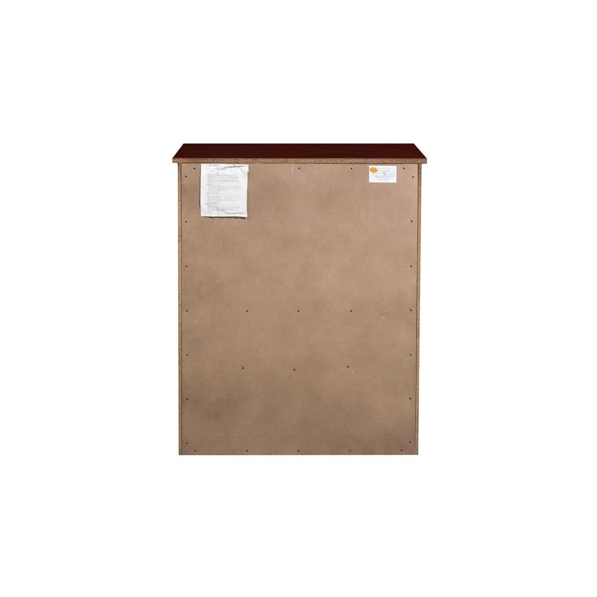 Rowe 4 Drawer Chest in Dark Cherry B2013DC-9 - Furniture 4 Less Outlet (Salinas,CA)