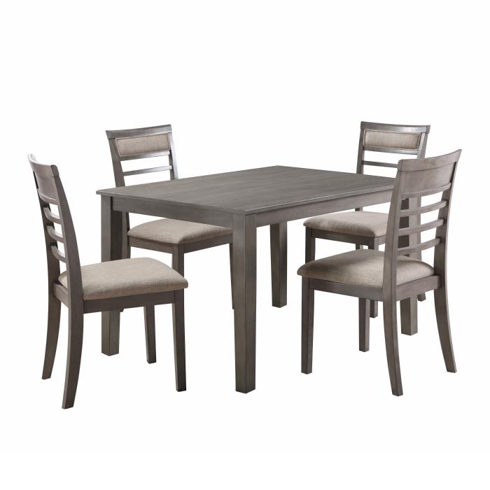 5806-5P - 5-Piece Pack Dinette Set - Furniture 4 Less Outlet (Salinas,CA)