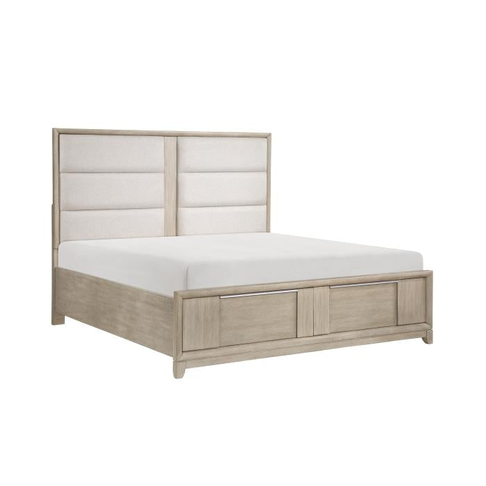McKewen (3) California King Platform Bed with Footboard Storage - Furniture 4 Less Outlet (Salinas,CA)