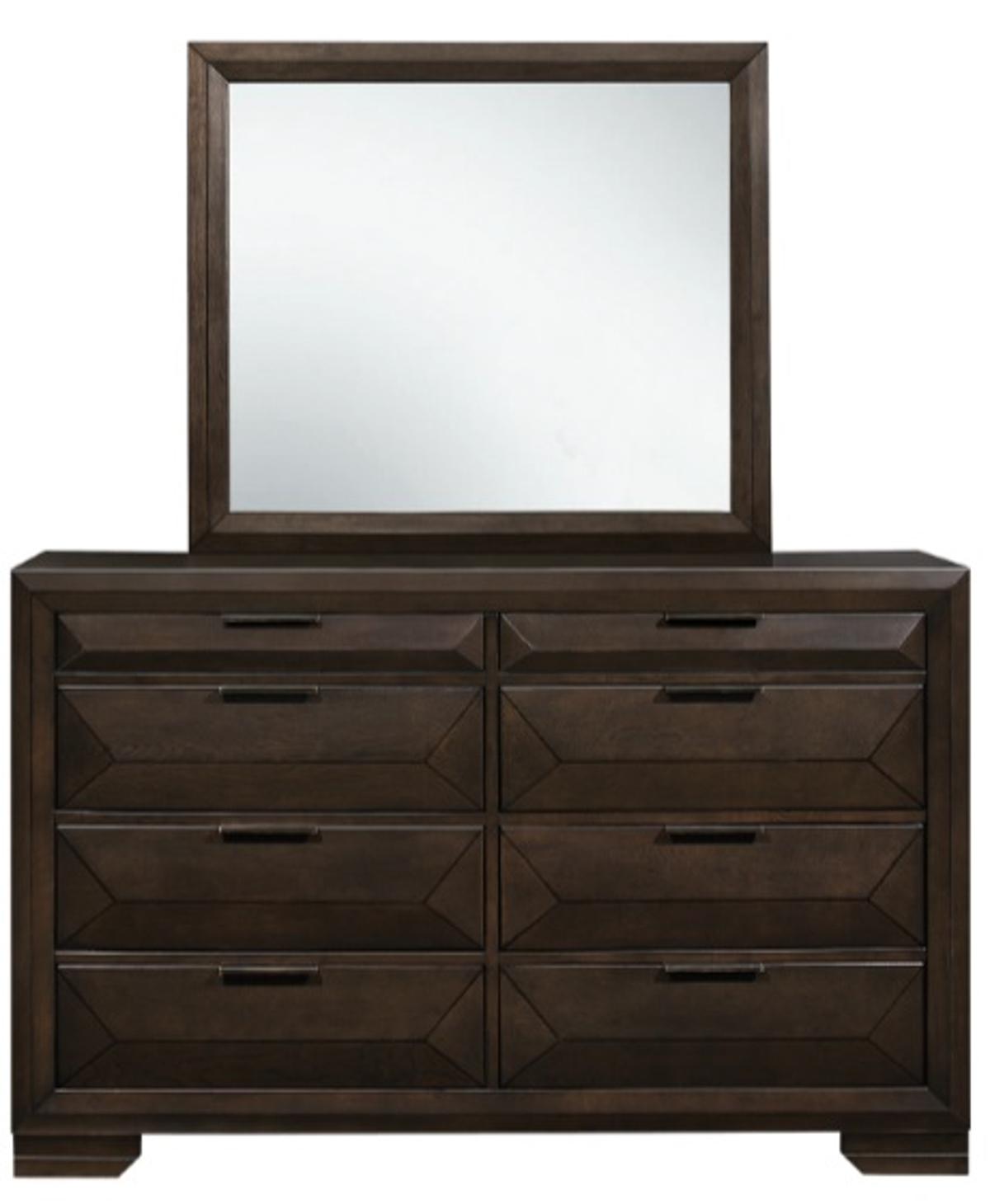 Chesky Dresser in Warm Espresso 1753-5 - Furniture 4 Less Outlet (Salinas,CA)