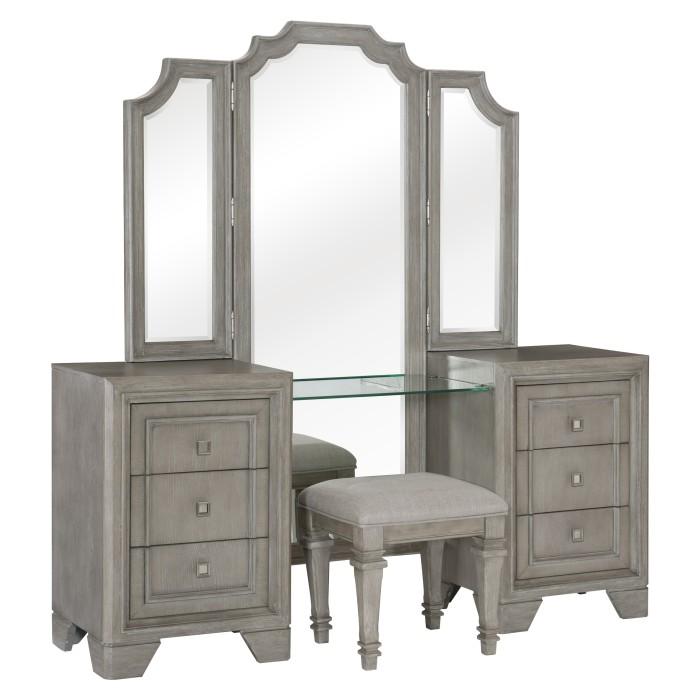 Colchester Vanity Stool - Furniture 4 Less Outlet (Salinas,CA)