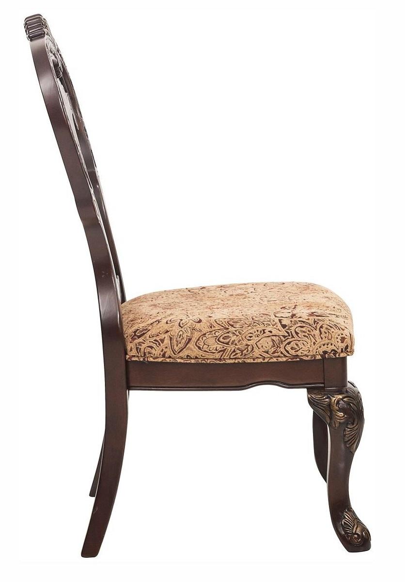 Deryn Park Side Chair in Dark Cherry (Set of 2) - Furniture 4 Less Outlet (Salinas,CA)