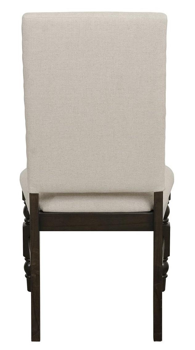 Yates Side Chair in Dark Oak (Set of 2) - Furniture 4 Less Outlet (Salinas,CA)