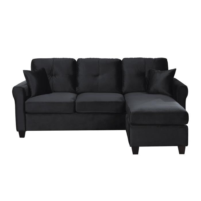 9411BK-3SC - Reversible Sofa Chaise - Furniture 4 Less Outlet (Salinas,CA)