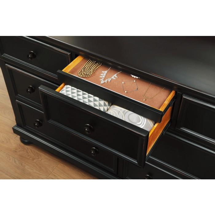 Laurelin Dresser, Hidden Drawer - Furniture 4 Less Outlet (Salinas,CA)