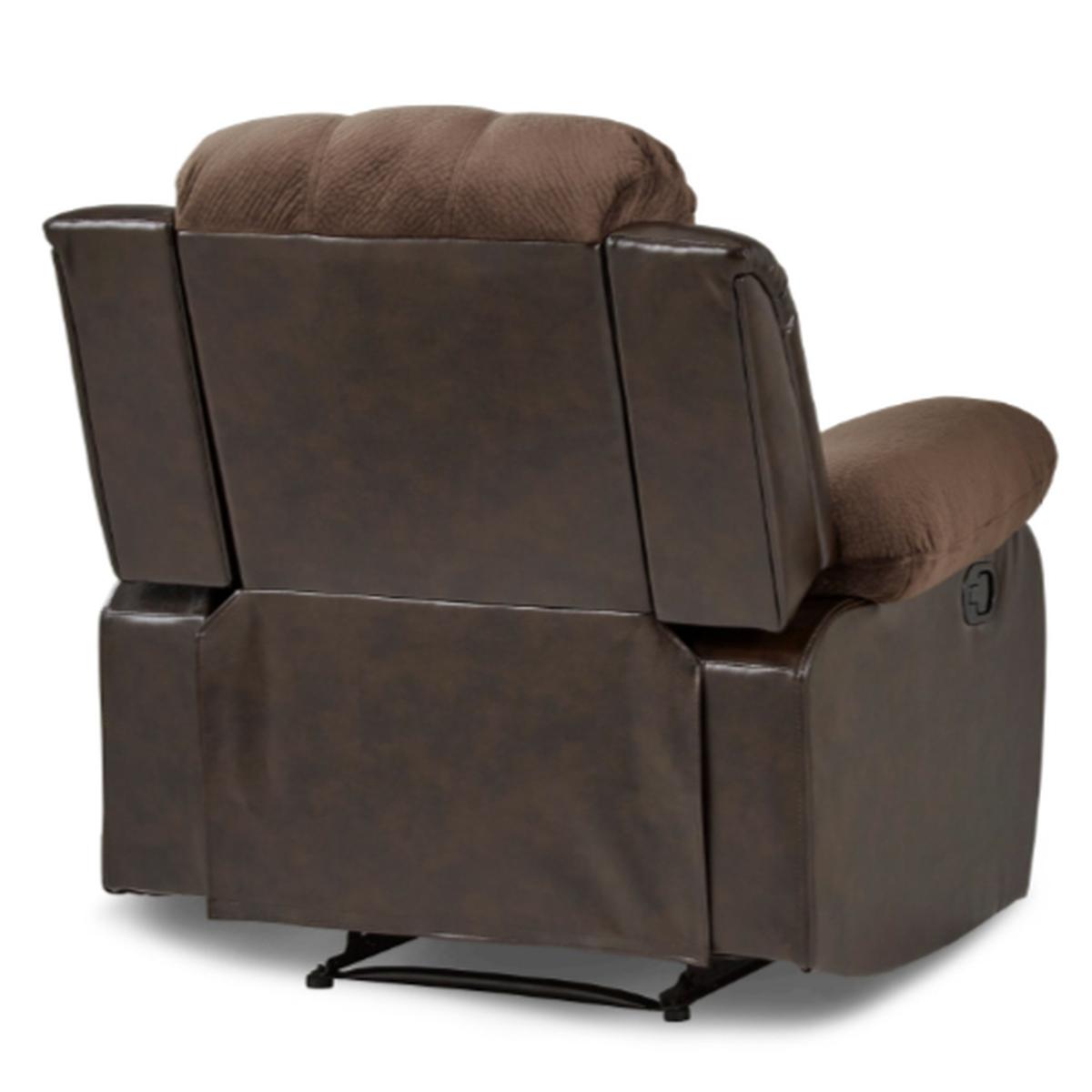 Granley Reclining Chair in Chocolate 9700FCP-1 - Furniture 4 Less Outlet (Salinas,CA)