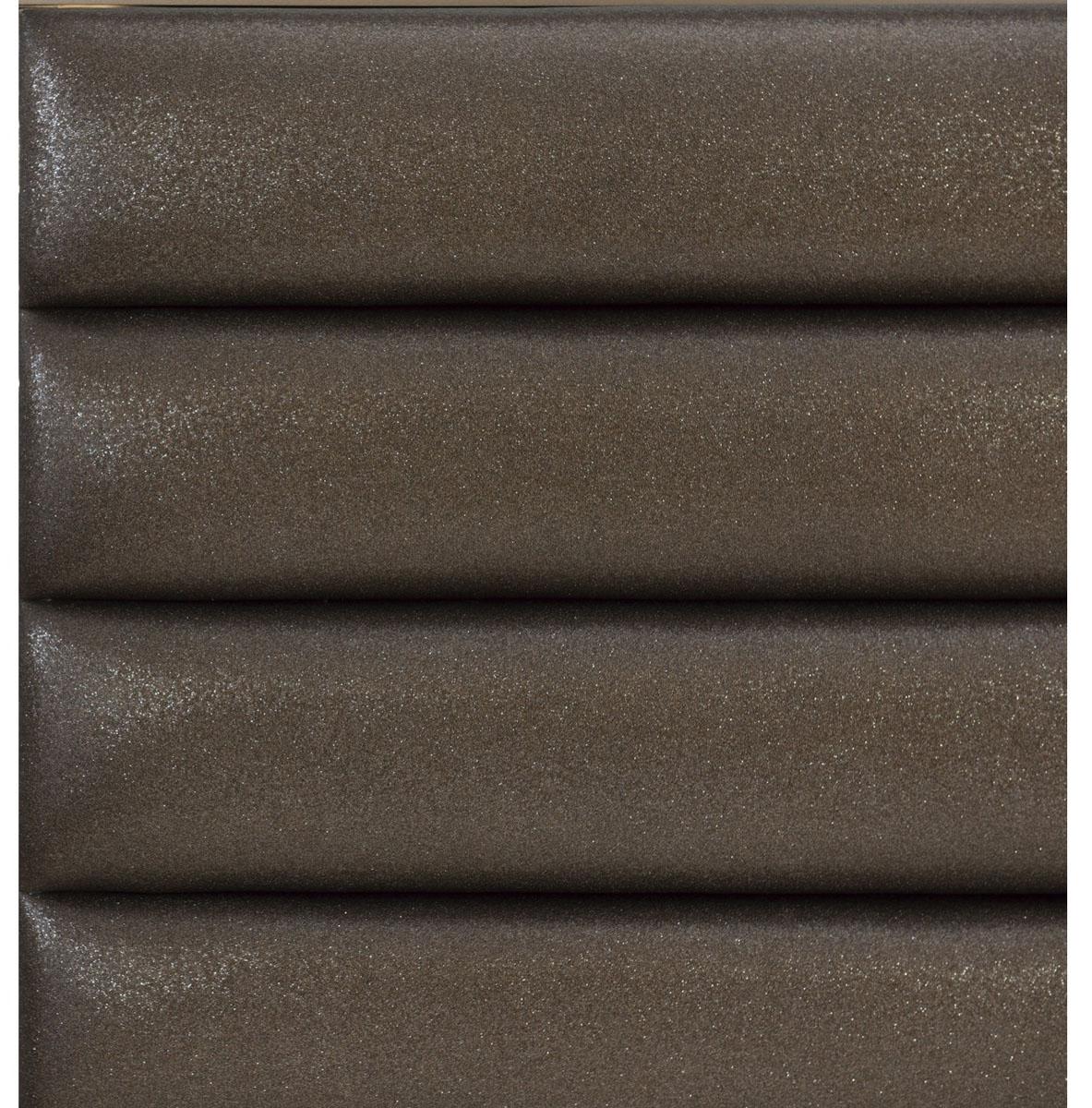 Loudon Queen Platform with Storage Bed in Champagne Metallic 1515-1 - Furniture 4 Less Outlet (Salinas,CA)