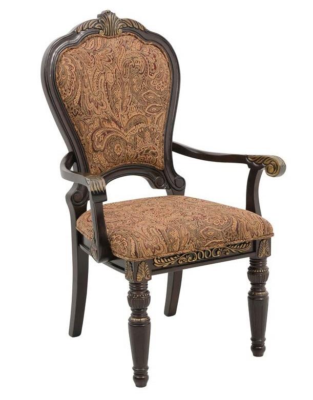 Russian Hill Arm Chair in Cherry (Set of 2) - Furniture 4 Less Outlet (Salinas,CA)