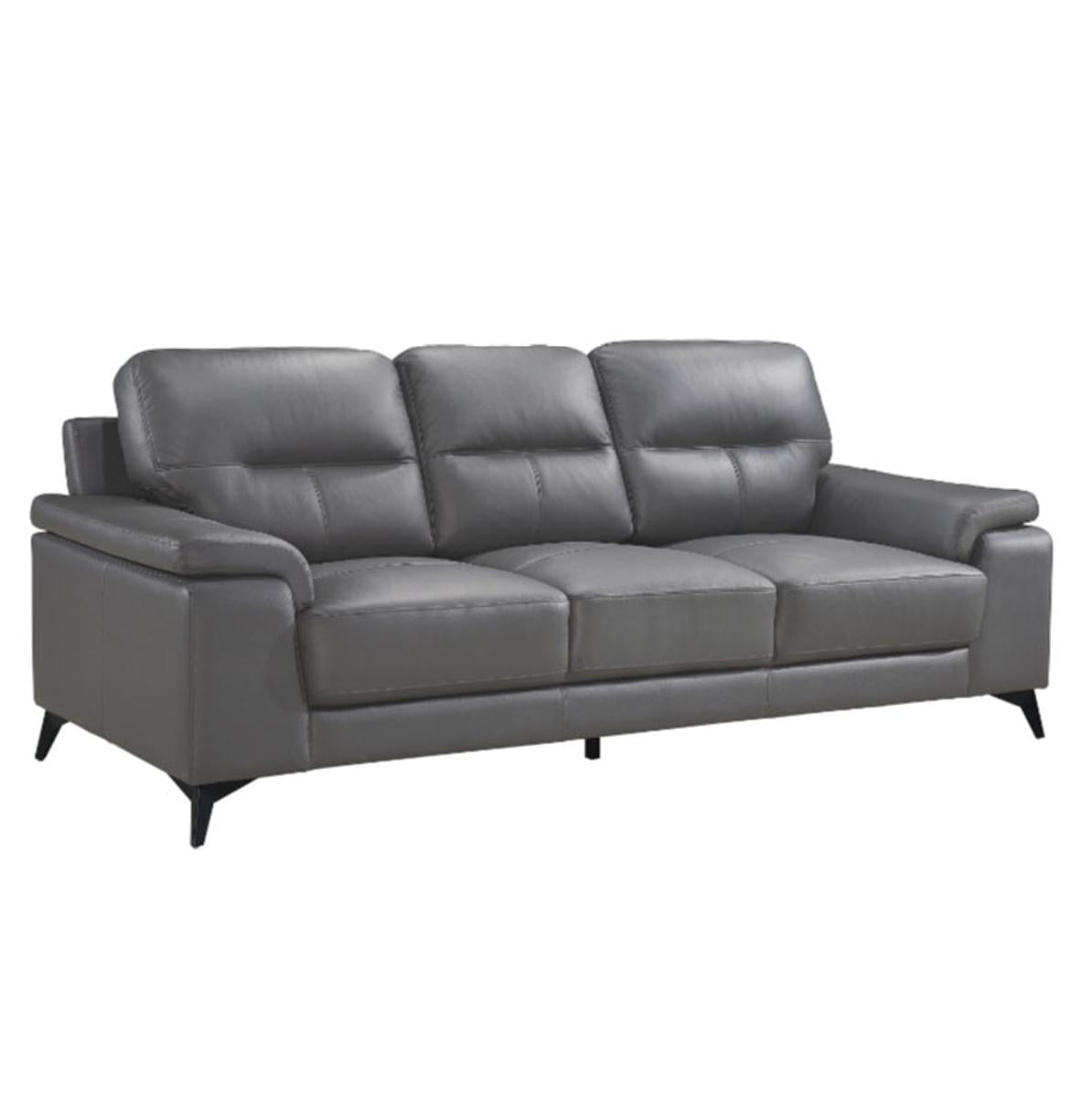 Mischa Sofa in Dark Gray 9514DGY-3 - Furniture 4 Less Outlet (Salinas,CA)