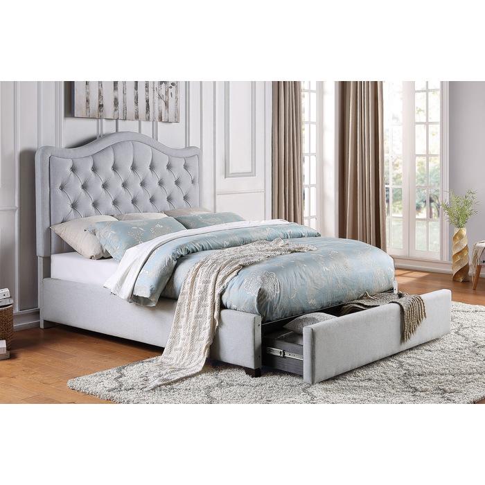 Toddrick (4) Eastern King Platform Bed with Storage Drawers - Furniture 4 Less Outlet (Salinas,CA)