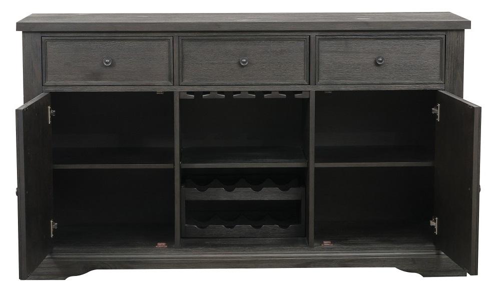 Arasina Server in Dark Pewter 5559N-40 - Furniture 4 Less Outlet (Salinas,CA)