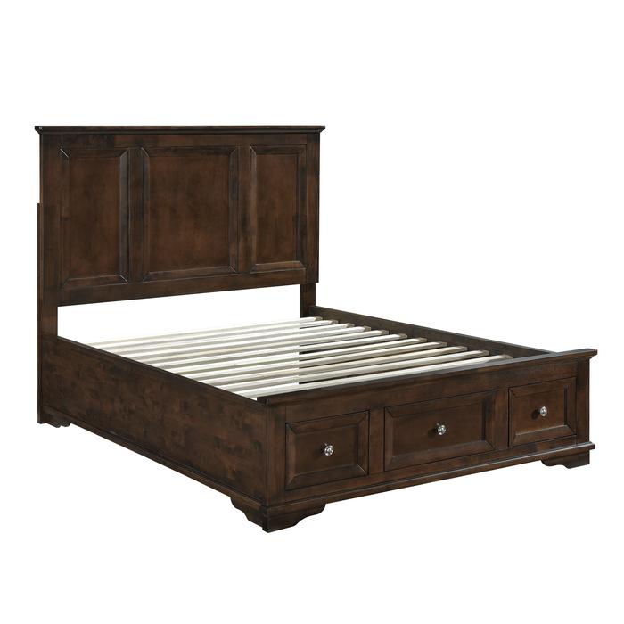 Eunice (3)California King Platform Bed with Footboard Storage - Furniture 4 Less Outlet (Salinas,CA)