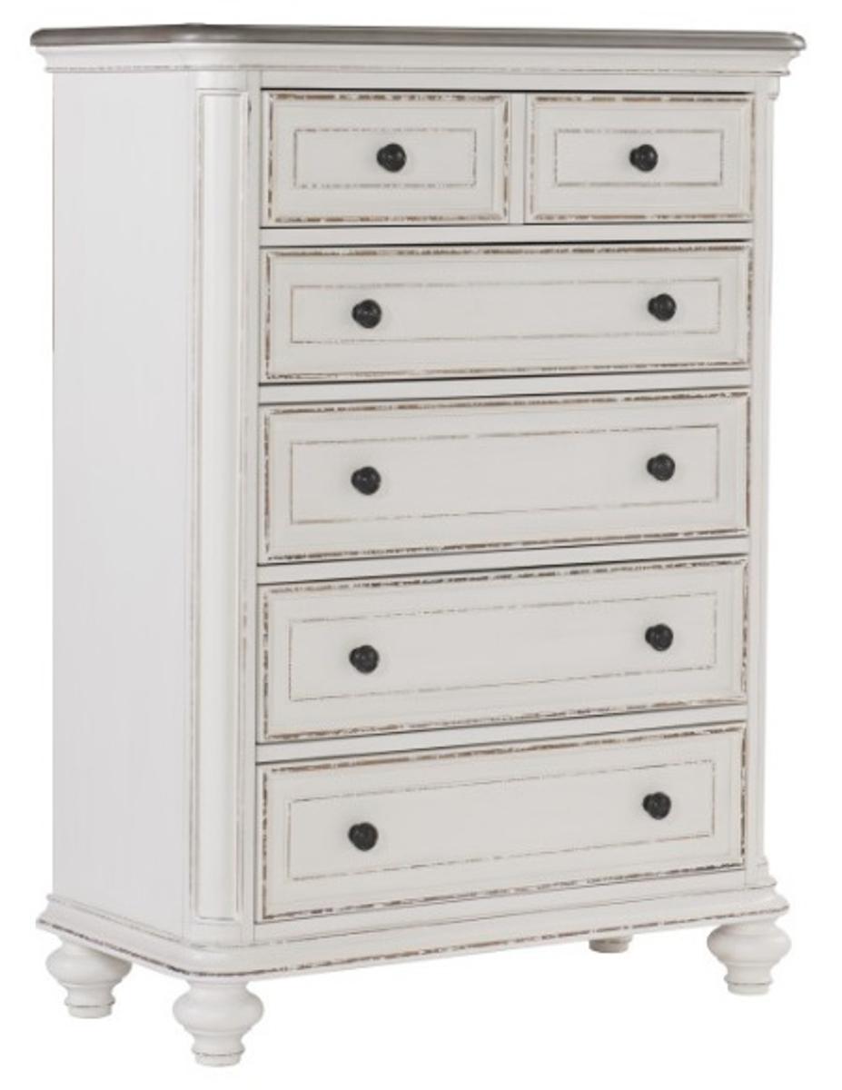 Baylesford Chest in Two Tone 1624W-9 - Furniture 4 Less Outlet (Salinas,CA)
