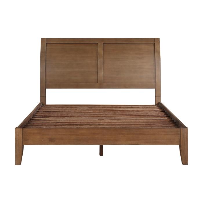 1314-1-Bedroom (3) Queen Platform Bed - Furniture 4 Less Outlet (Salinas,CA)