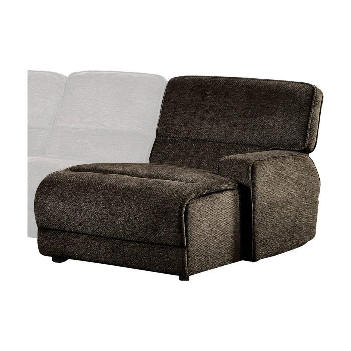Shreveport Right Side Reclining Chaise in Brown 8238-RC - Furniture 4 Less Outlet (Salinas,CA)