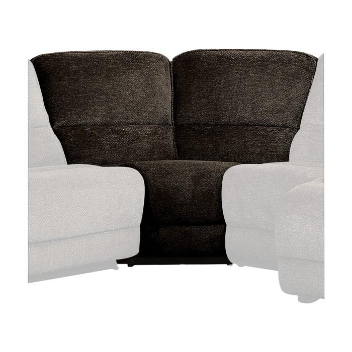Shreveport Corner Seat in Brown 8238-CR - Furniture 4 Less Outlet (Salinas,CA)