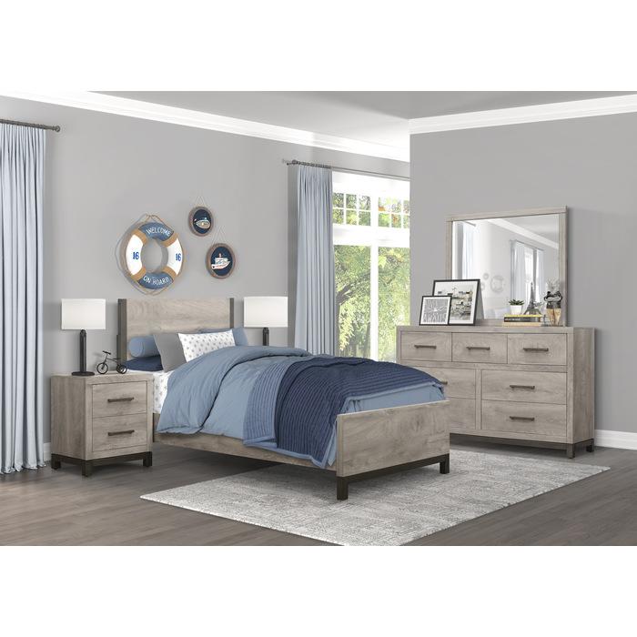 Zephyr (2) Twin Bed - Furniture 4 Less Outlet (Salinas,CA)