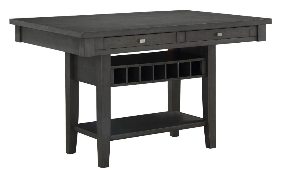 Baresford Counter Height Table in Gray 5674-36 - Furniture 4 Less Outlet (Salinas,CA)