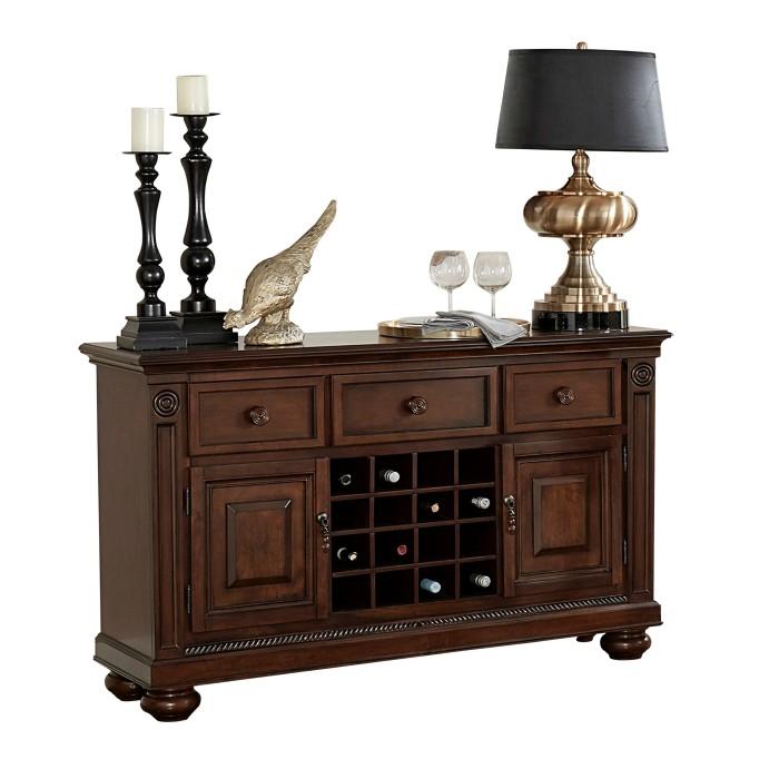 Lordsburg Server in Brown Cherry 5473-40 - Furniture 4 Less Outlet (Salinas,CA)