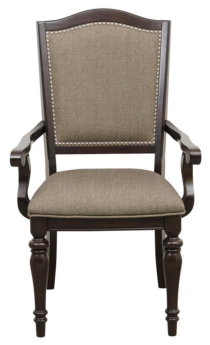 Marston Arm Chair in Dark Cherry (Set of 2) 2615DCA - Furniture 4 Less Outlet (Salinas,CA)