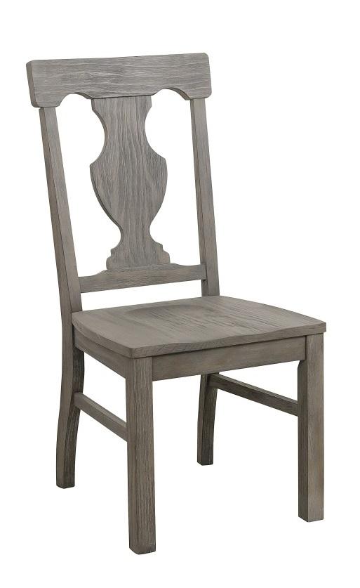 Toulon Side Chair in Dark Pewter (Set of 2) - Furniture 4 Less Outlet (Salinas,CA)