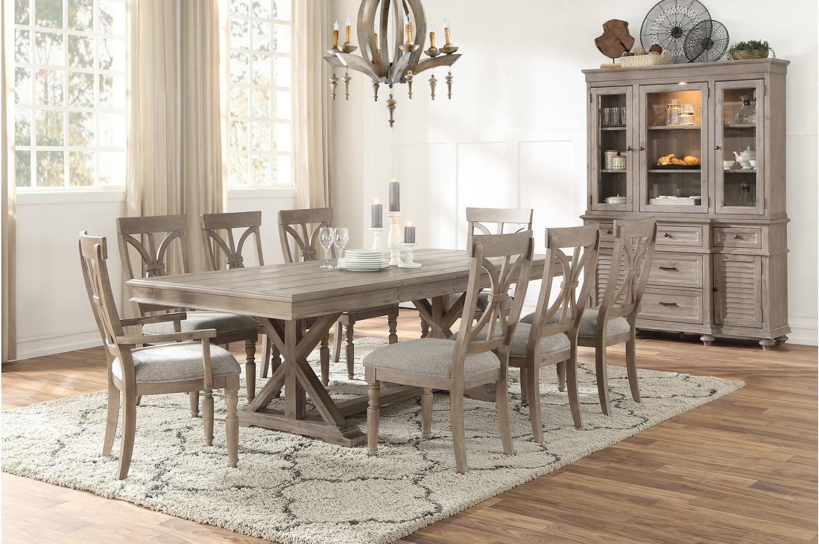 Cardano Dining Table in Light Brown 1689BR-96 - Furniture 4 Less Outlet (Salinas,CA)