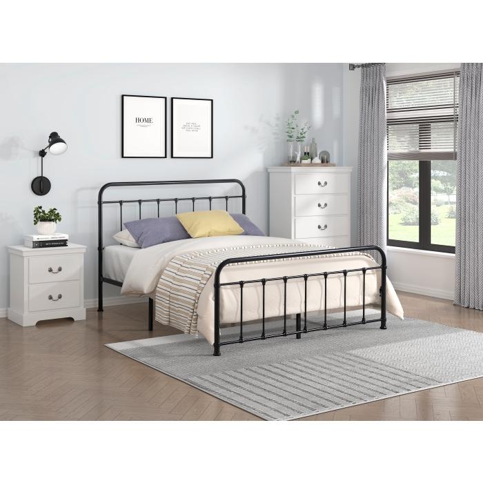 Fawn Queen Platform Bed - Furniture 4 Less Outlet (Salinas,CA)