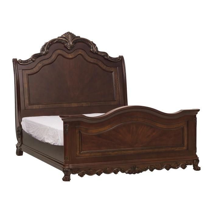 Frazier Park (3)California King Sleigh Bed - Furniture 4 Less Outlet (Salinas,CA)