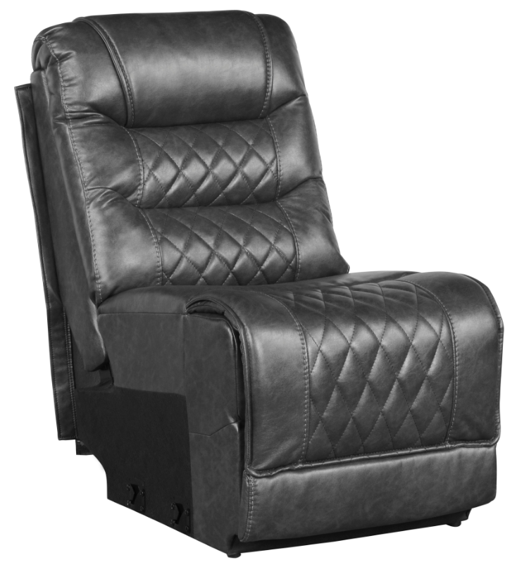 Putnam Armless Chair in Gray 9405GY-AC - Furniture 4 Less Outlet (Salinas,CA)