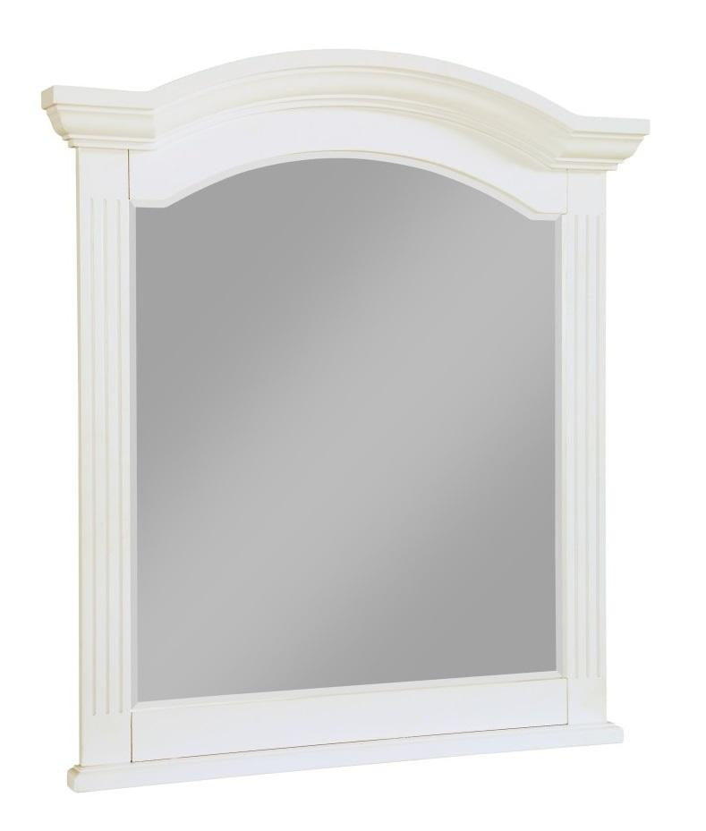 Meghan Mirror in White 2058WH-6 - Furniture 4 Less Outlet (Salinas,CA)