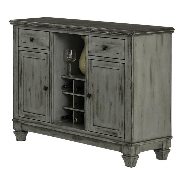 Fulbright Server in Gray 5520-40 - Furniture 4 Less Outlet (Salinas,CA)