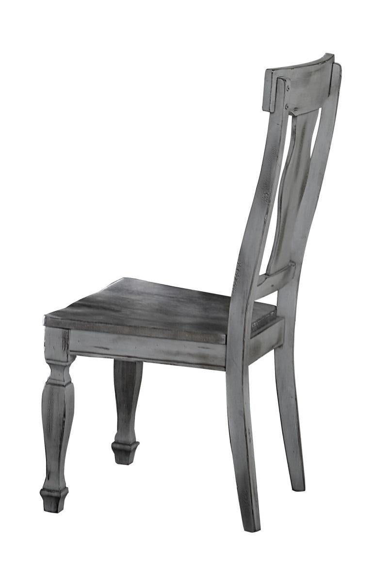 Fulbright Side Chair in Gray (Set of 2) - Furniture 4 Less Outlet (Salinas,CA)