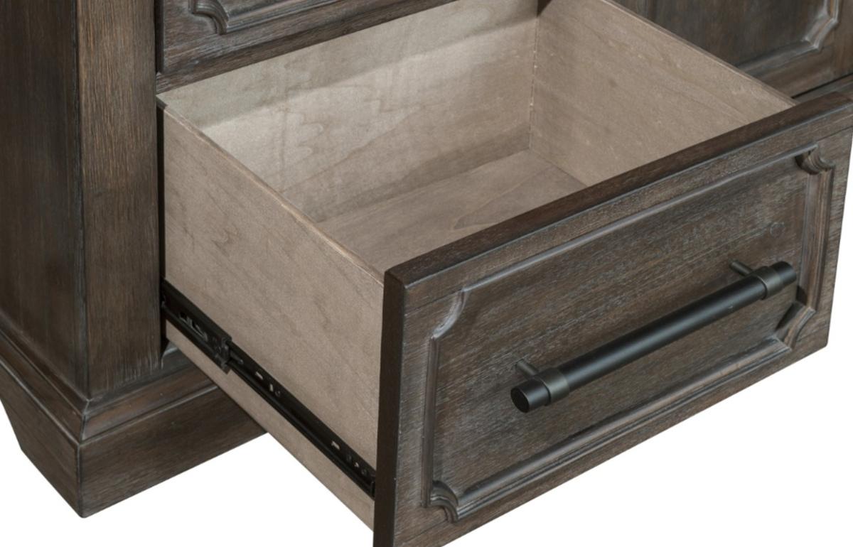 Taulon Dresser in Dark Oak 5438-5 - Furniture 4 Less Outlet (Salinas,CA)