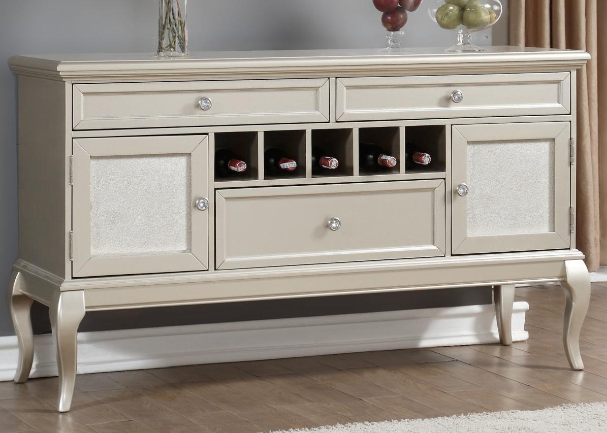 Crawford Buffet/Server in Silver 5546-55 - Furniture 4 Less Outlet (Salinas,CA)