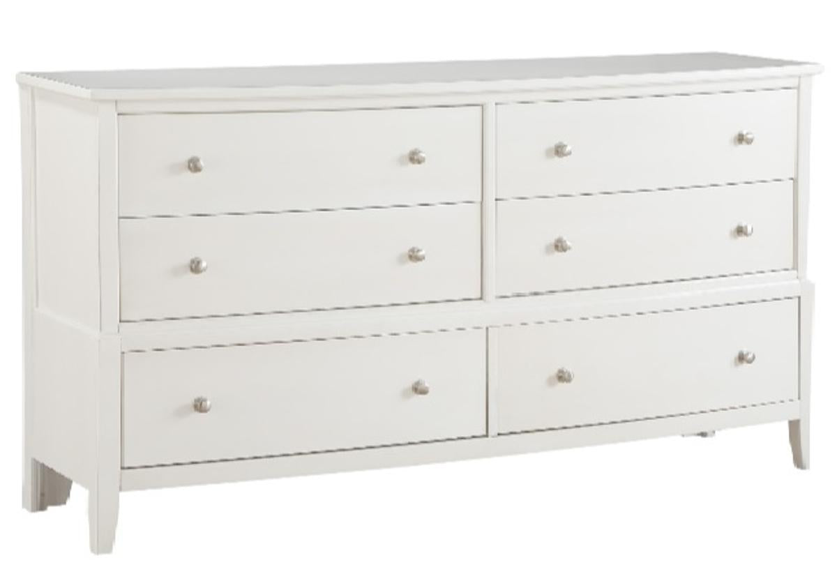 Cotterill Dresser in Antique White 1730WW-5 - Furniture 4 Less Outlet (Salinas,CA)