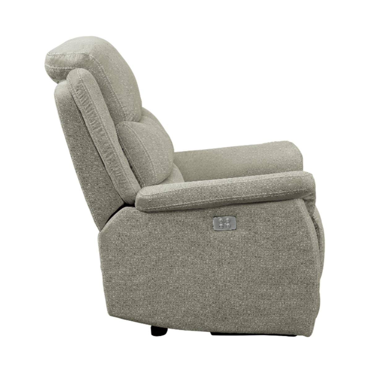 Shola Glider Reclining Chair in Gray - Furniture 4 Less Outlet (Salinas,CA)