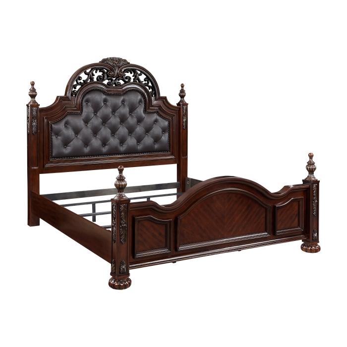 Adelina (4) Eastern King Bed - Furniture 4 Less Outlet (Salinas,CA)