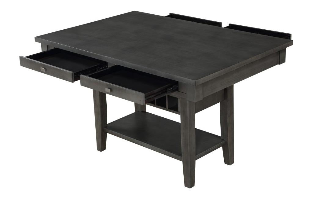 Baresford Counter Height Table in Gray 5674-36 - Furniture 4 Less Outlet (Salinas,CA)