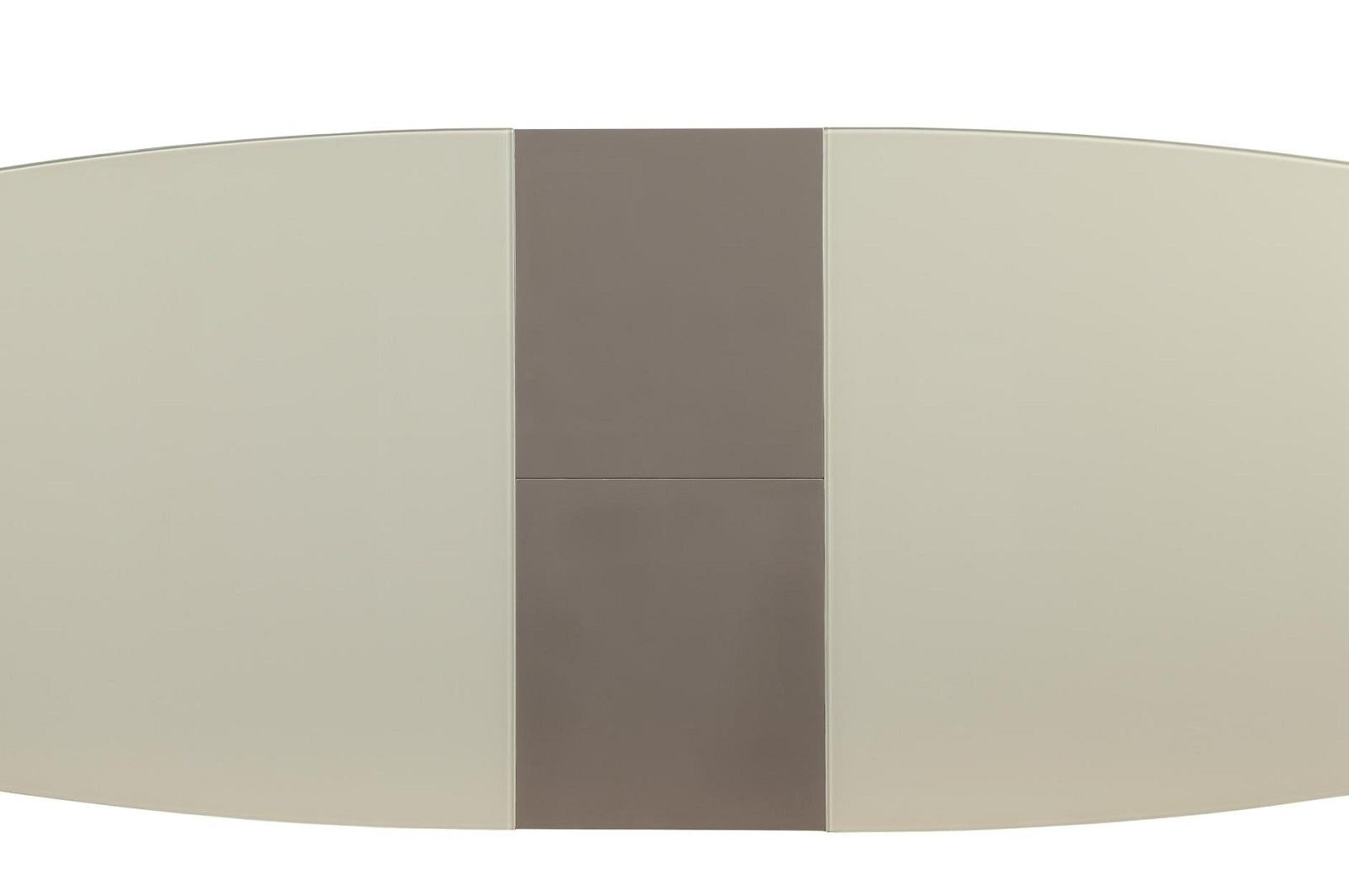 Glissand Dining Table in White & Gray 5599-71 - Furniture 4 Less Outlet (Salinas,CA)