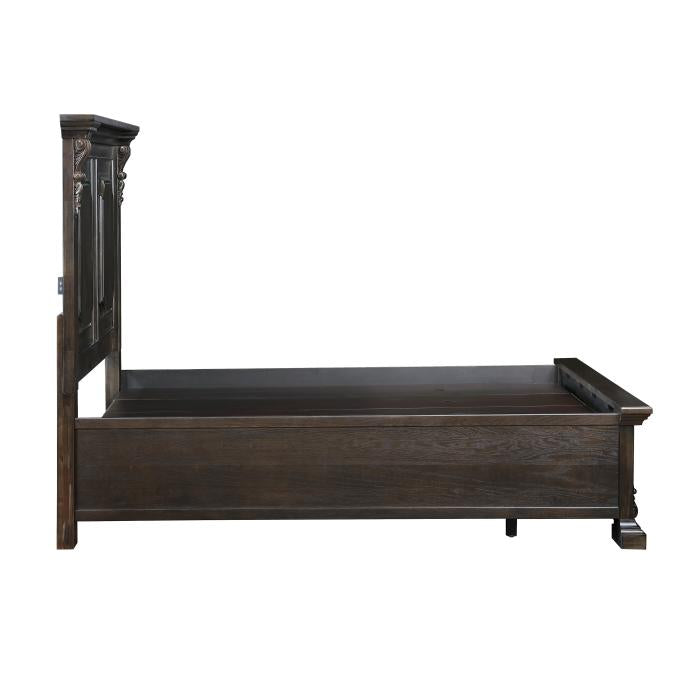 Cornwall (3) California King Platform Bed with Footboard Storage - Furniture 4 Less Outlet (Salinas,CA)