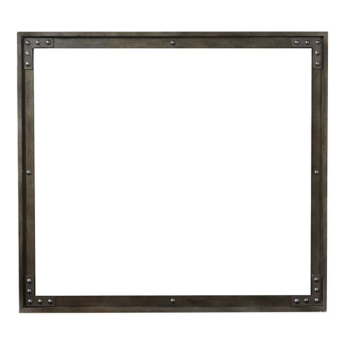 Holverson Mirror in Rustic Brown & Gunmetal 1715-6 - Furniture 4 Less Outlet (Salinas,CA)