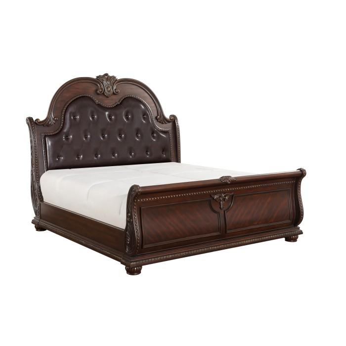 Cavalier (4)California King Sleigh Bed - Furniture 4 Less Outlet (Salinas,CA)