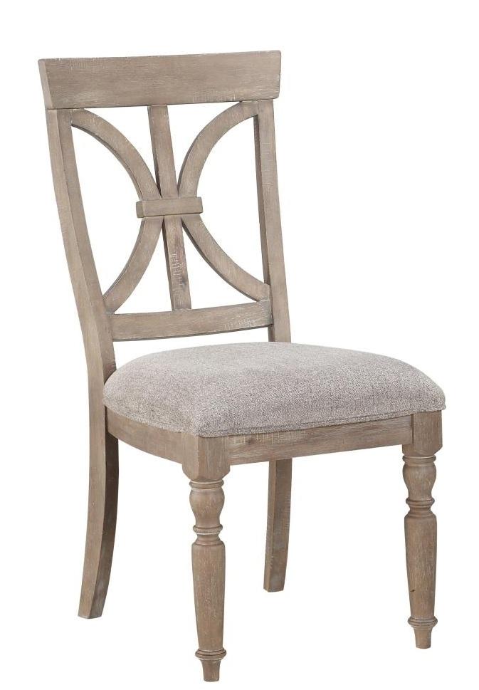 Cardano Side Chair in Light Brown (Set of 2) - Furniture 4 Less Outlet (Salinas,CA)