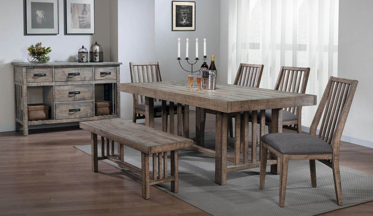 Codie Bench in Light Brown 5544-13 - Furniture 4 Less Outlet (Salinas,CA)