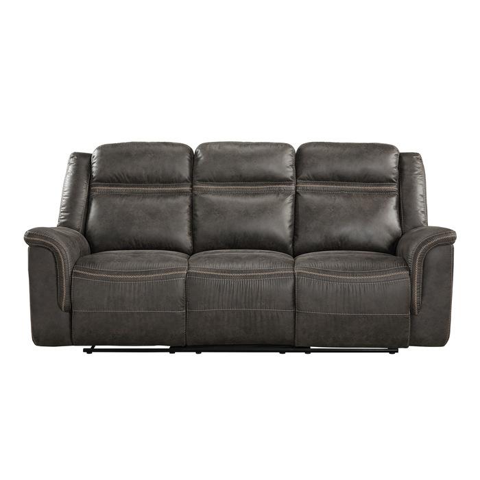 9426-3 - Double Reclining Sofa with Center Drop-Down Cup Holders - Furniture 4 Less Outlet (Salinas,CA)