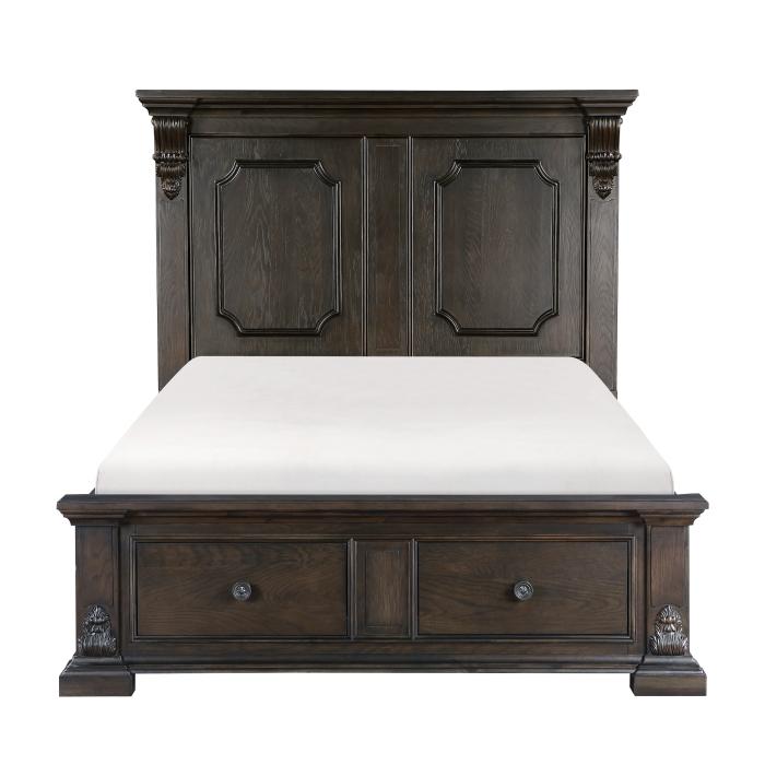 Cornwall (3) Eastern King Platform Bed with Footboard Storage - Furniture 4 Less Outlet (Salinas,CA)