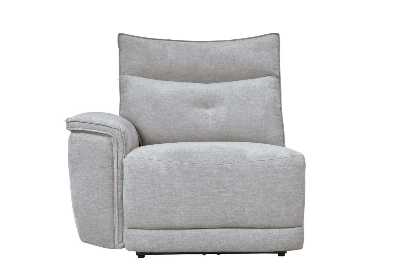 Tesoro 6pc Sectional w/ Right Chaise in Mist Gray - Furniture 4 Less Outlet (Salinas,CA)